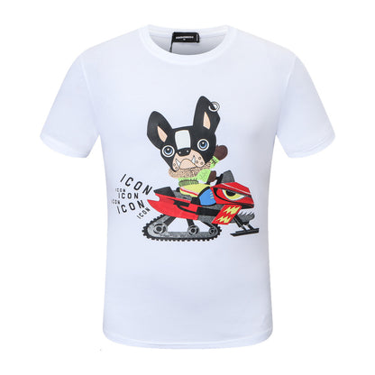 Dsquared2 Sled Dog Cotton T-shirt