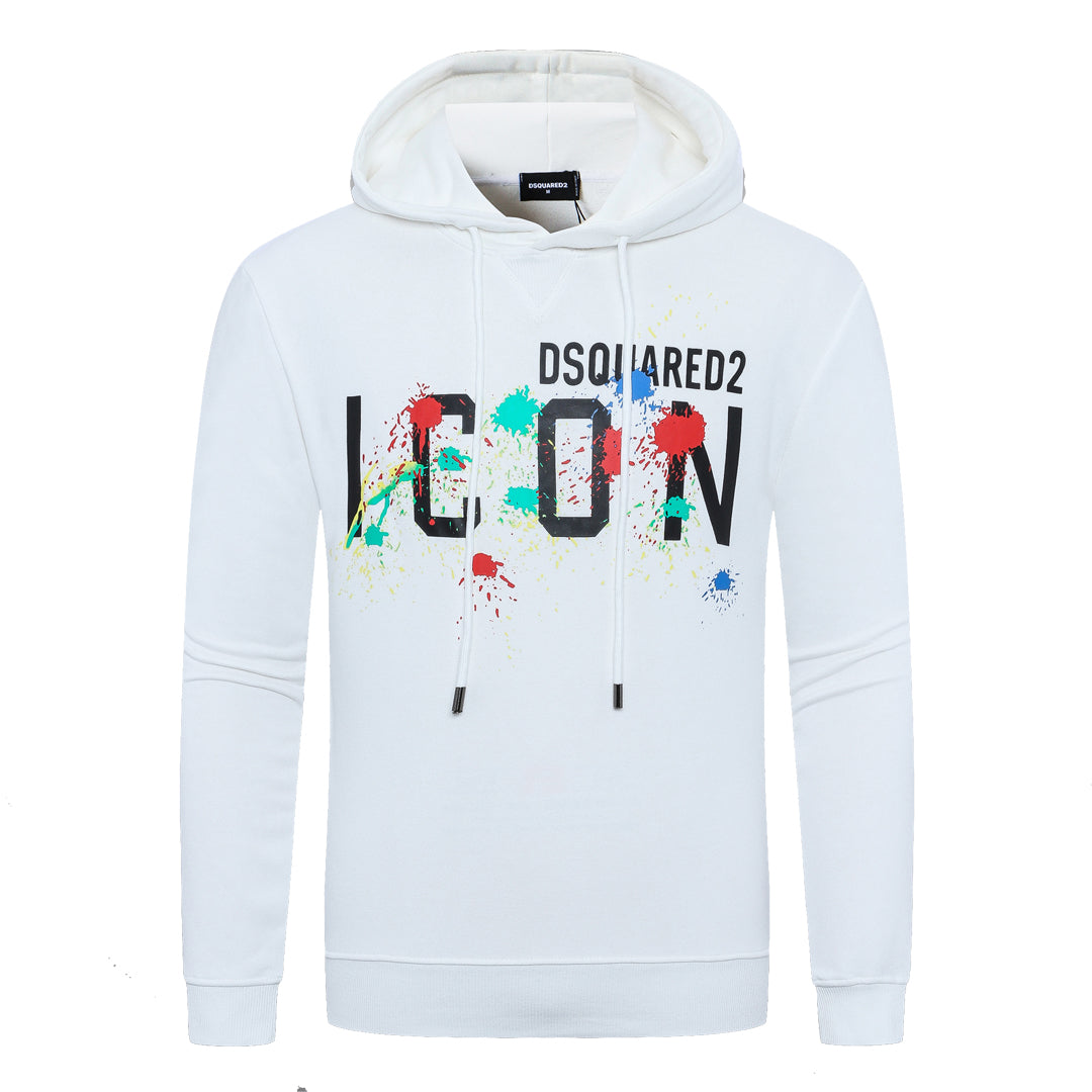 Dsquared2 Colorful Paint ICON Hoodie