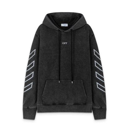 OFF Logo Print Hoodie