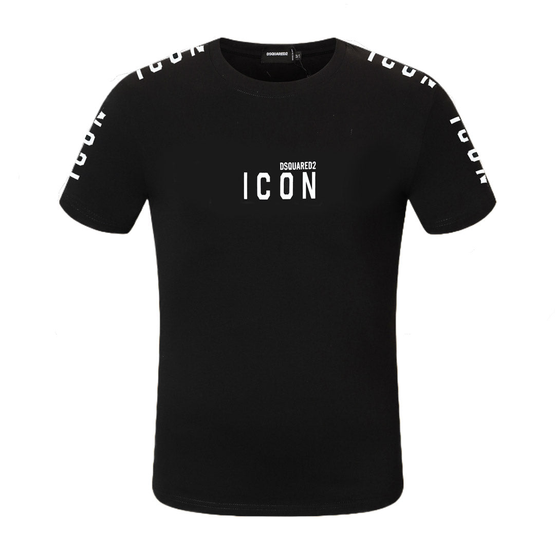 Dsquared2 ICON Shoulder Strap Cotton T-shirt