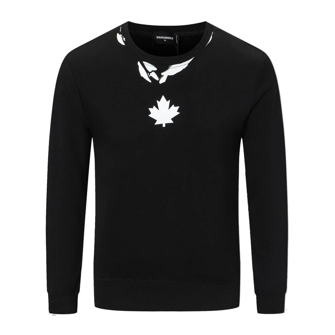 Dsquared2 Maple Leaf Cotton Sweatshirt