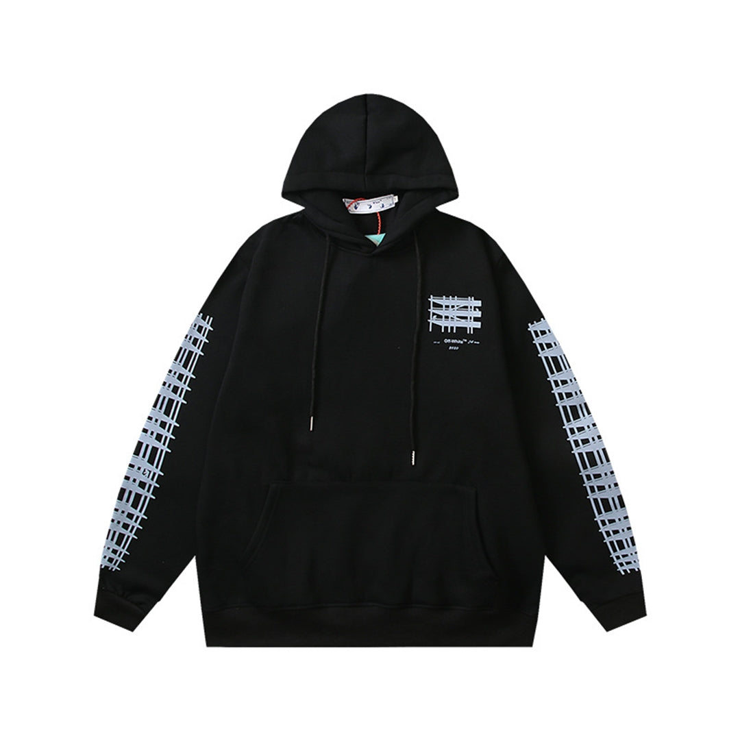 OFF Logo Print Hoodie