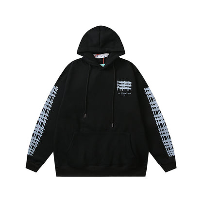 OFF Logo Print Hoodie