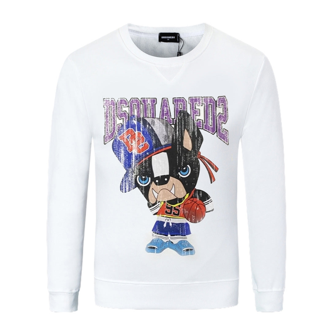 Dsquared2 Basketball Dog Cotton Sweatshirt