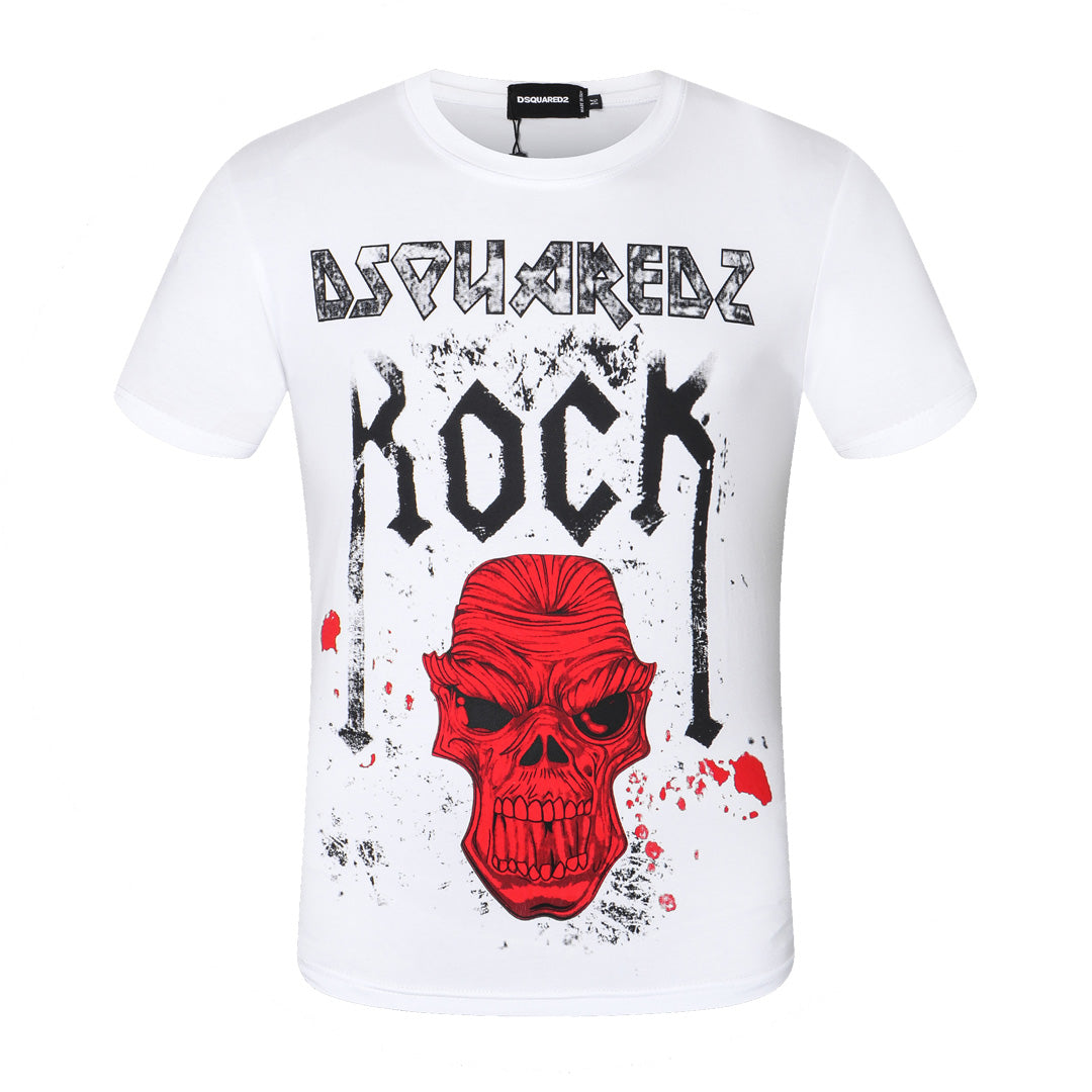 Dsquared2 Skull Rock Cotton T-shirt