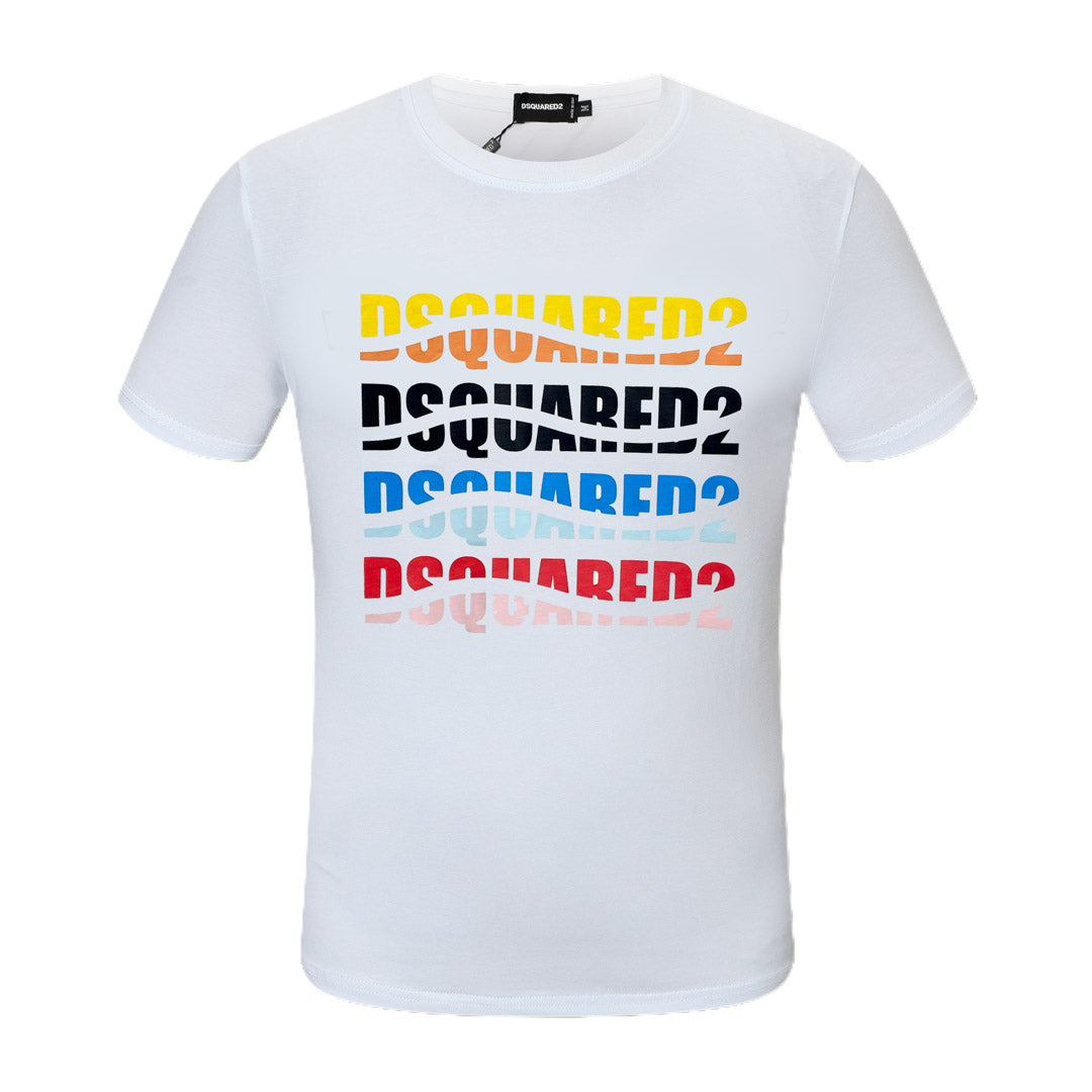 Dsquared2 Colorful Logo Cotton T-shirt