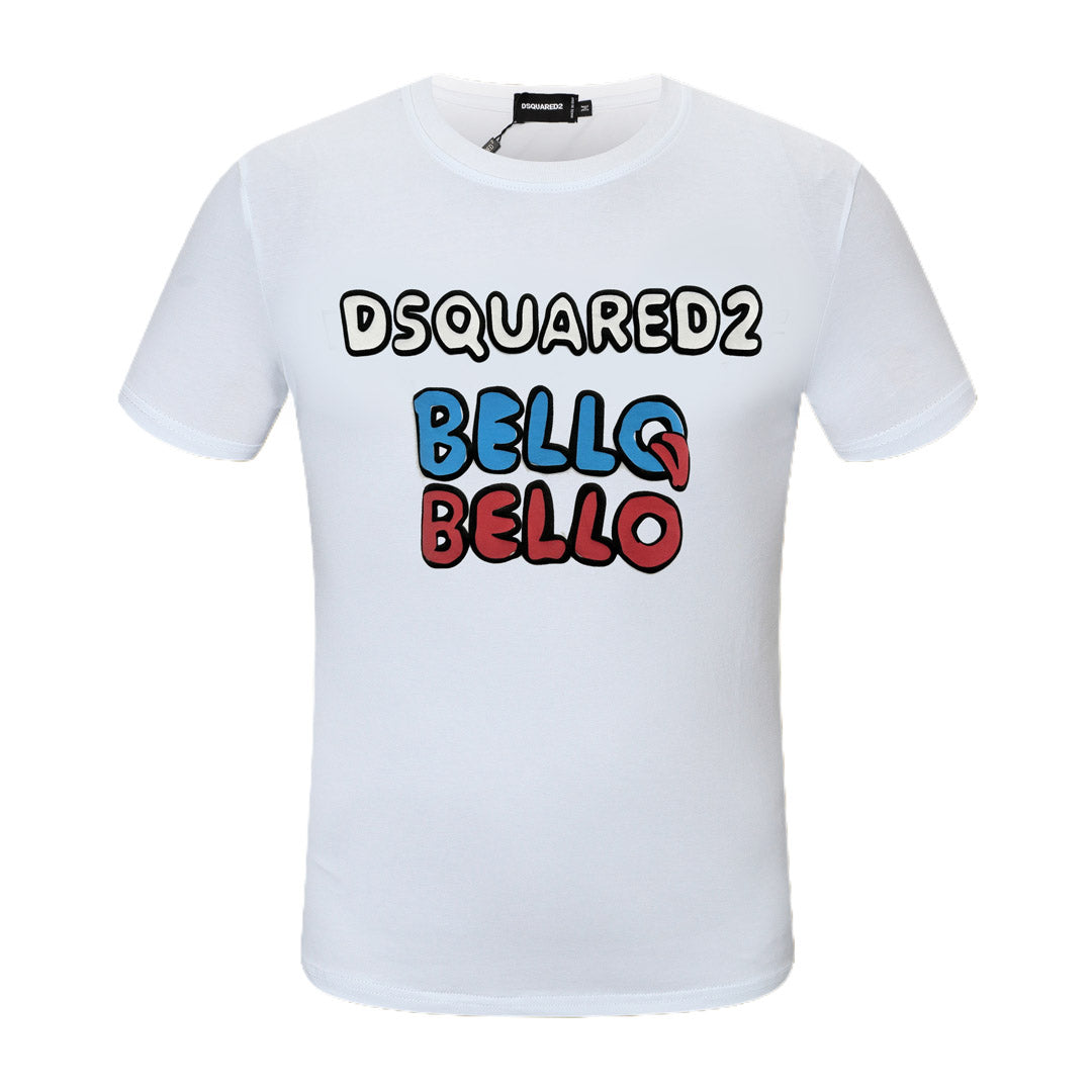 Dsquared2 Bello Print Cotton T-shirt