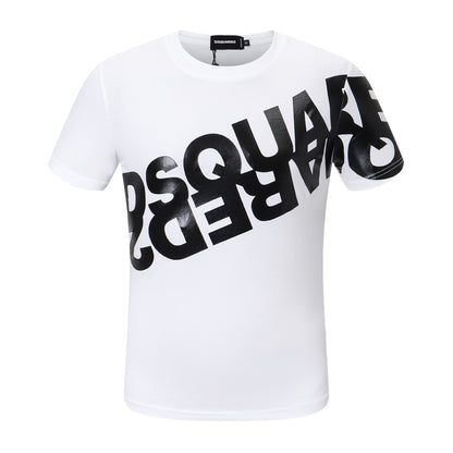 Dsquared2 Diagonal Logo Cotton T-shirt