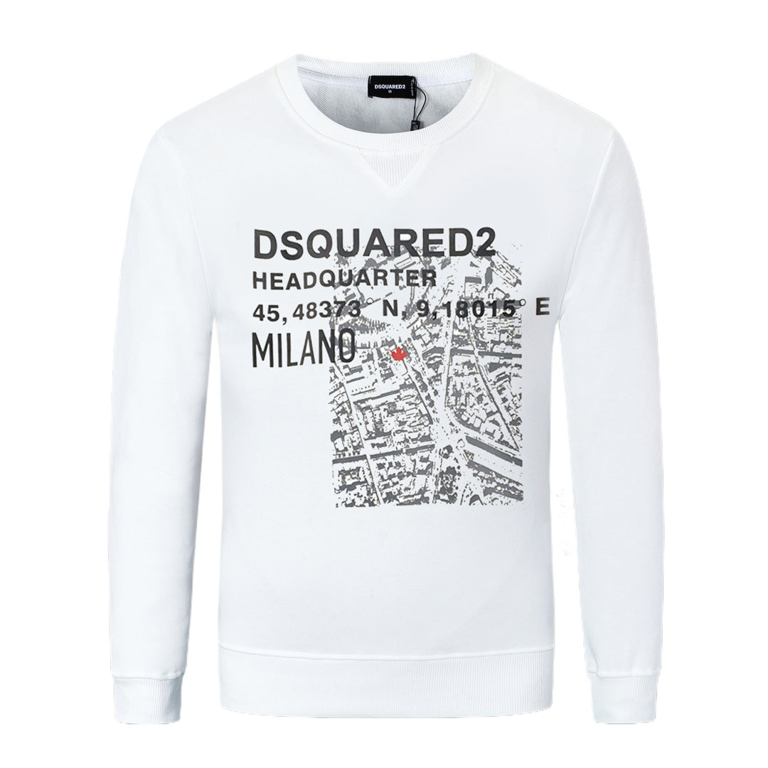 Dsquared2 City Street Cotton Sweatshirt