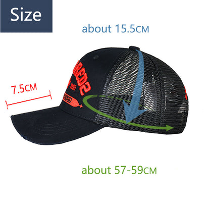 Dsquared2 Maple Leaf Mesh Baseball Cap