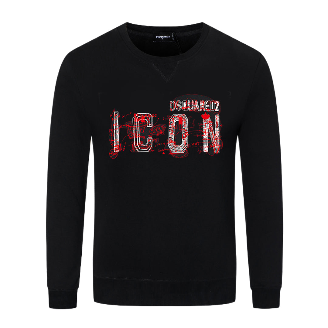 Dsquared2 Graffiti ICON Cotton Sweatshirt