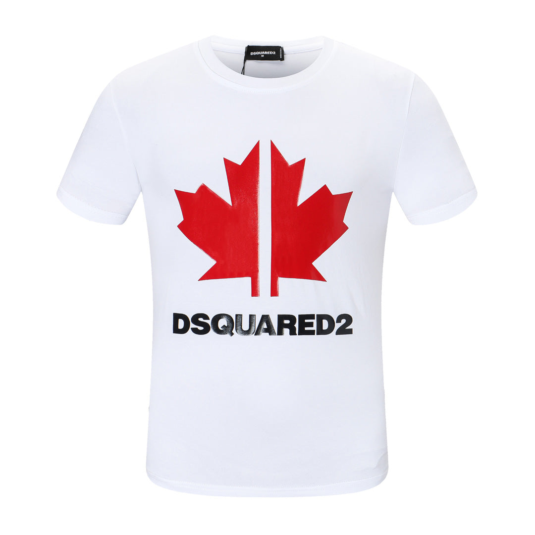 Dsquared2 Maple leaf Logo Cotton T-shirt