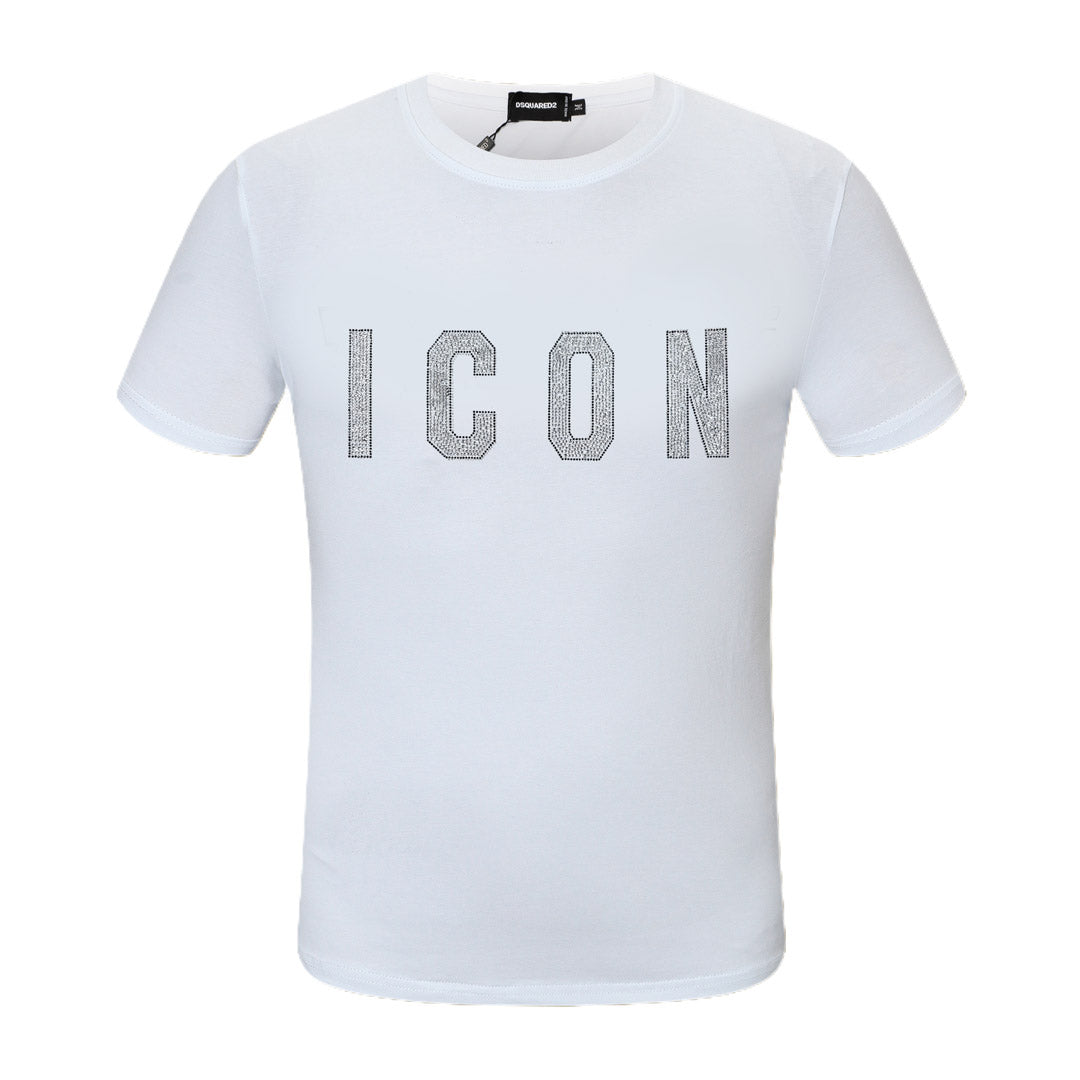 Dsquared2 Crystal ICON Cotton T-shirt