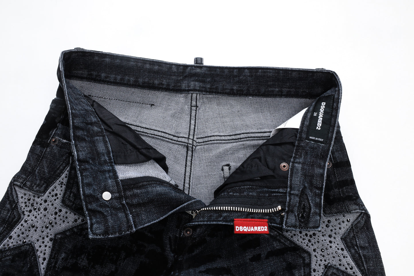 DSQ2 Jeans Black Star