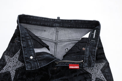 DSQ2 Jeans Black Star
