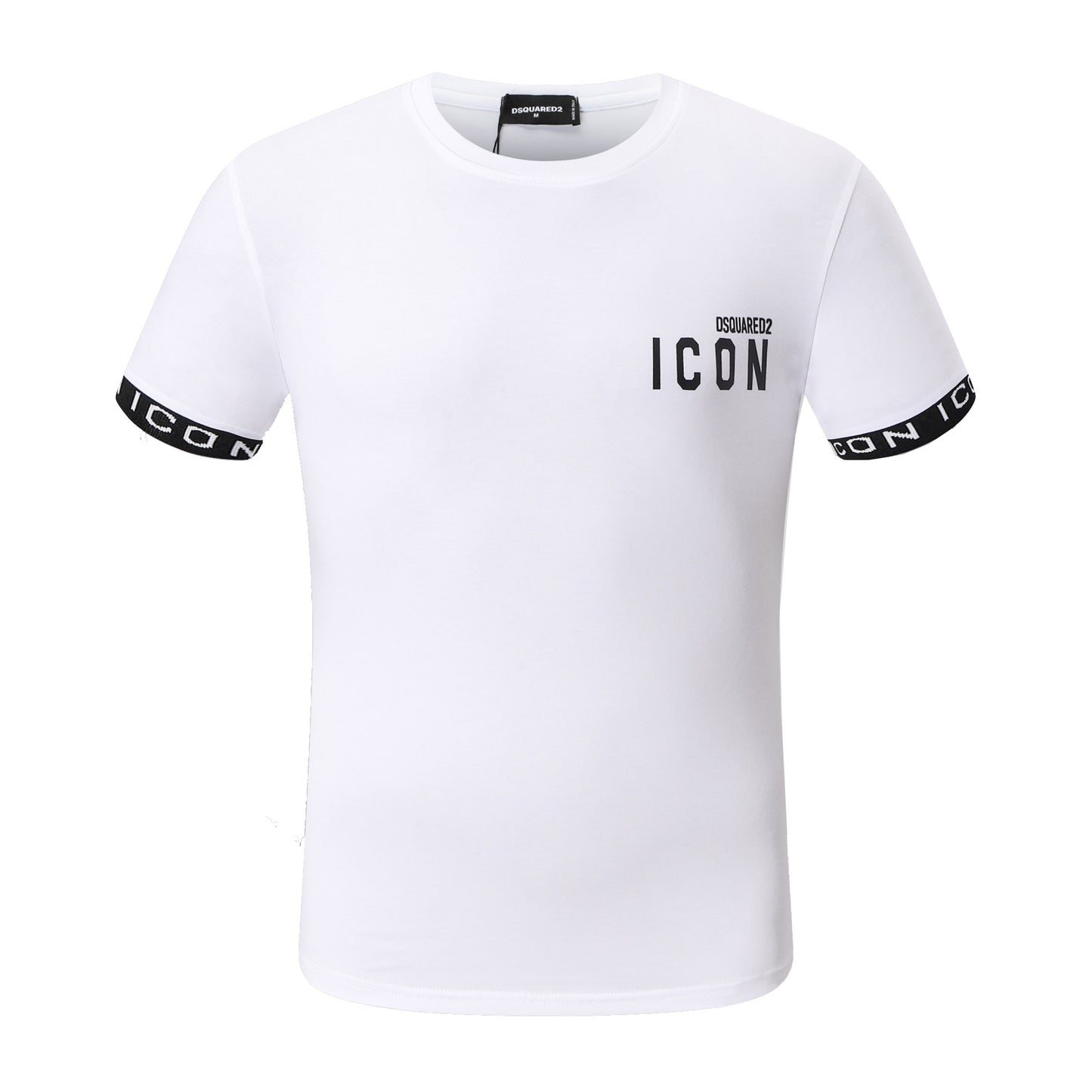Dsquared2 ICON Sleeve Stripe Cotton T-shirt