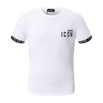 Dsquared2 ICON Sleeve Stripe Cotton T-shirt