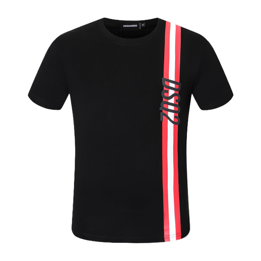 Dsquared2 DSQ2 Stripes Cotton T-shirt