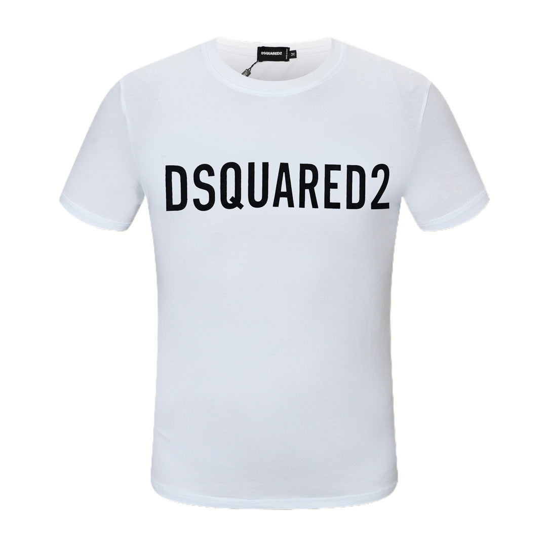 Dsquared2 Logo Black/White Cotton T-shirt