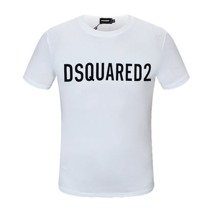 Dsquared2 Logo Black/White Cotton T-shirt