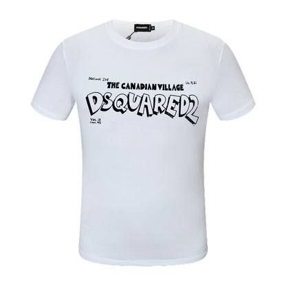Dsquared2 Logo Print Cotton T-shirt
