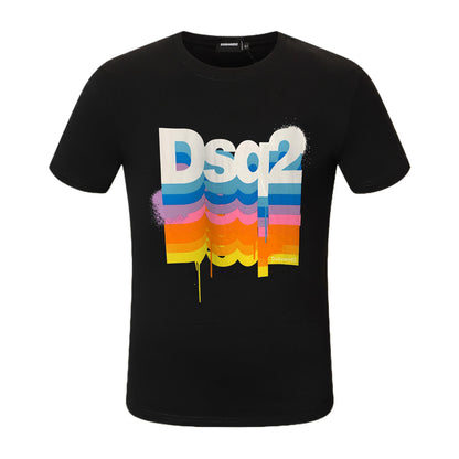 Dsquared2 Color Paint DSQ2 Cotton T-shirt