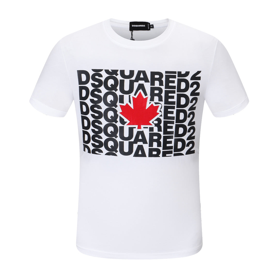 Dsquared2 Maple leaf Cotton T-shirt