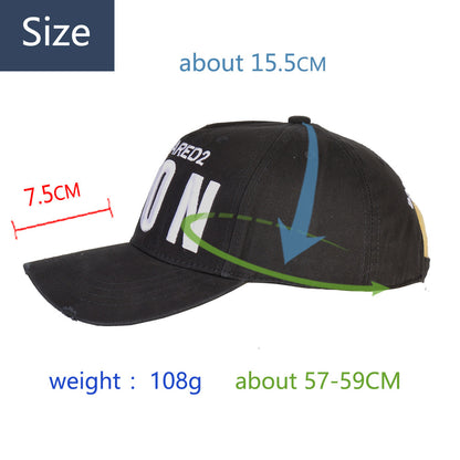 Dsquared2 ICON Embroidery Baseball Cap