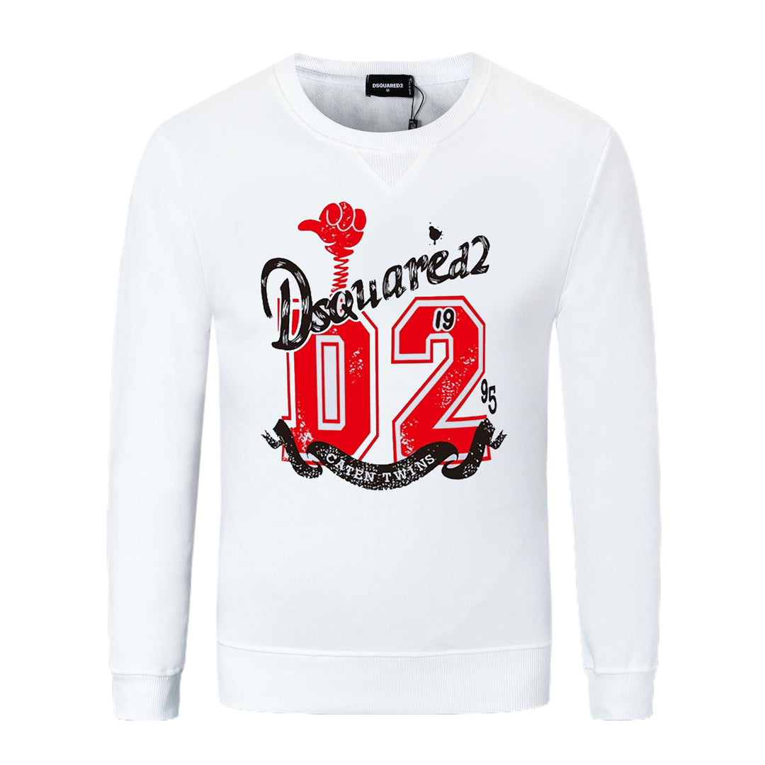 Dsquared2 D2 Logo Cotton Sweatshirt