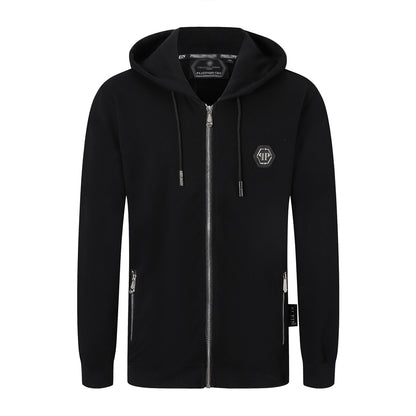 PP Logo Hoodie Jacket Suit