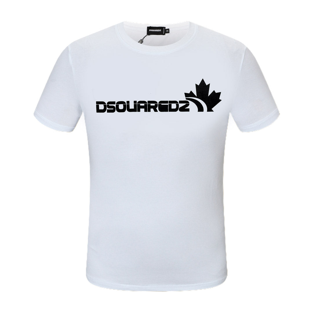 Dsquared2 Maple Leaf Logo Cotton T-shirt