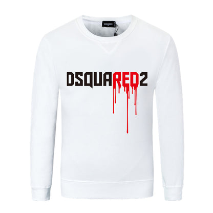 Dsquared2 Blood Logo Cotton Sweatshirt