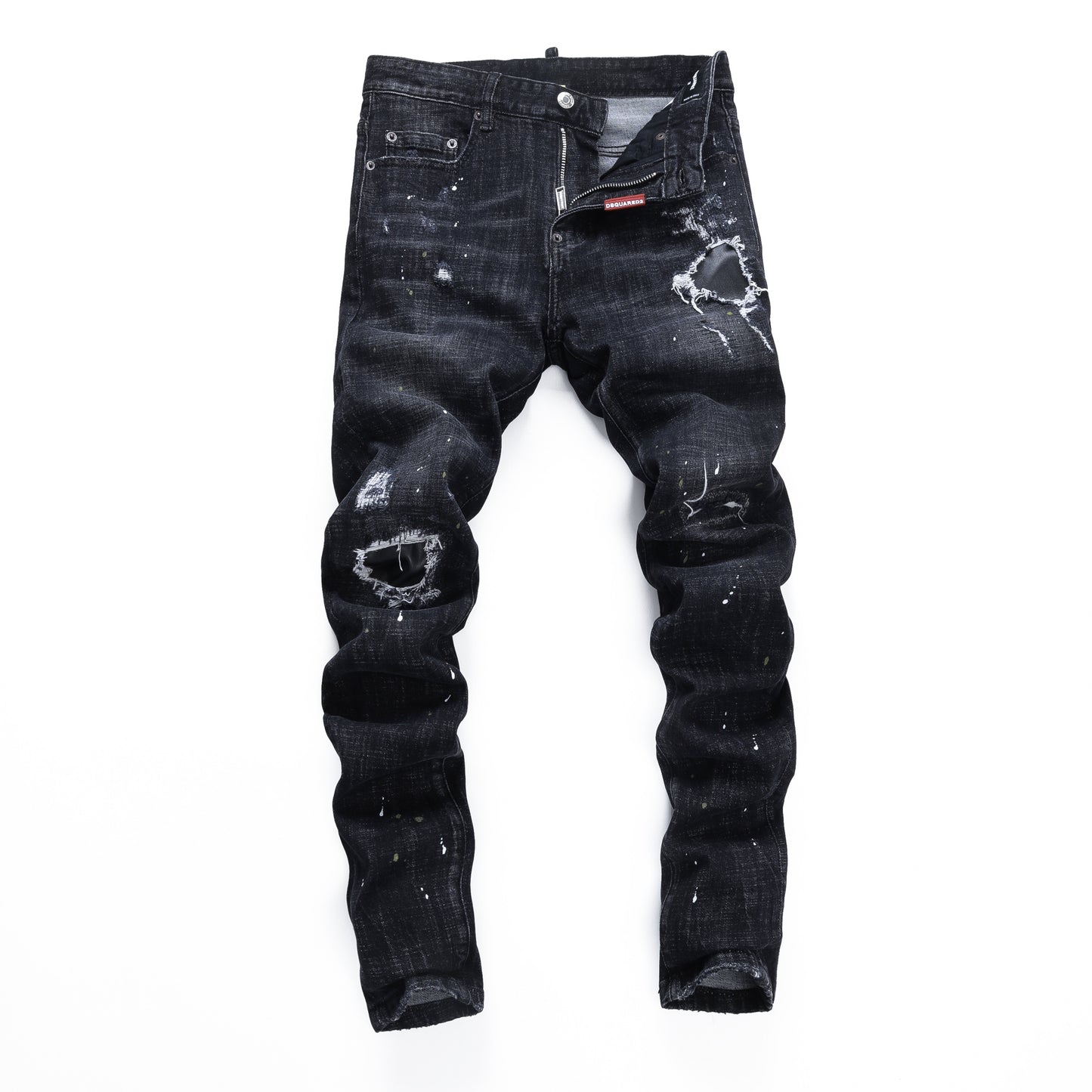 DSQ2 Jeans Black Ripped