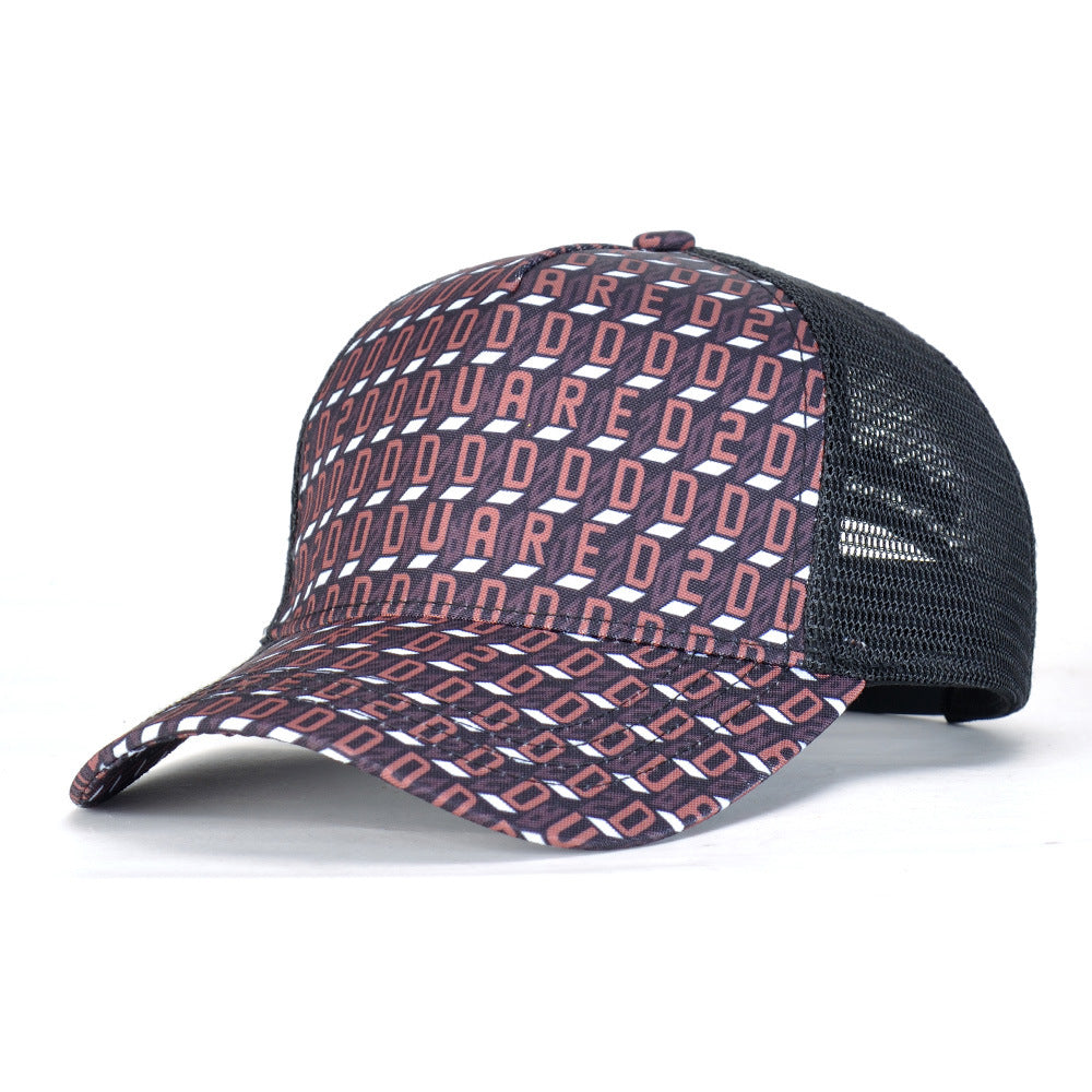 Dsquared2 D2 Mesh Baseball Cap