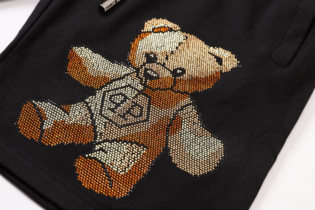 PP Bear T-shirt Shorts Suit