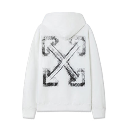 OFF Logo Print Hoodie