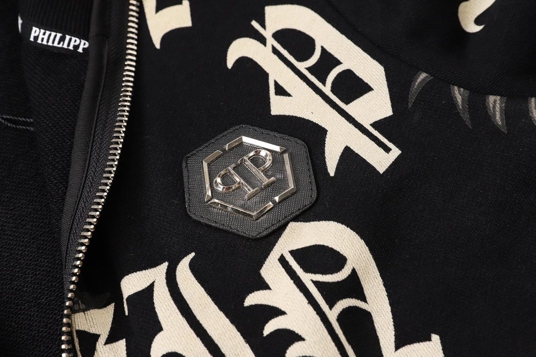 PP Logo Jacket Hoodie