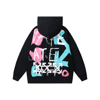 OFF Logo Print Hoodie
