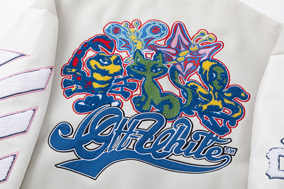 OFF Logo Jacket Coat