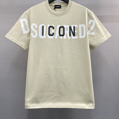 Dsquared2 ICON Logo Layered Cotton T-shirt