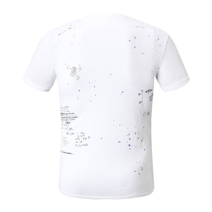 Dsquared2 Poster Graffiti Cotton T-shirt