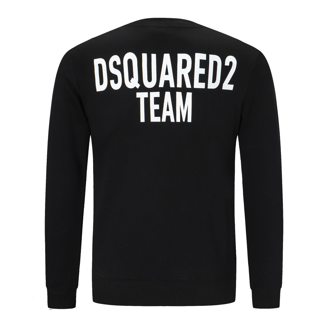 Dsquared2 Maple Leaf Cotton Sweatshirt