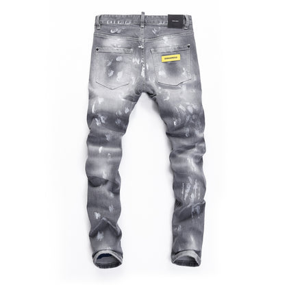 DSQ2 Jeans Paint Gray