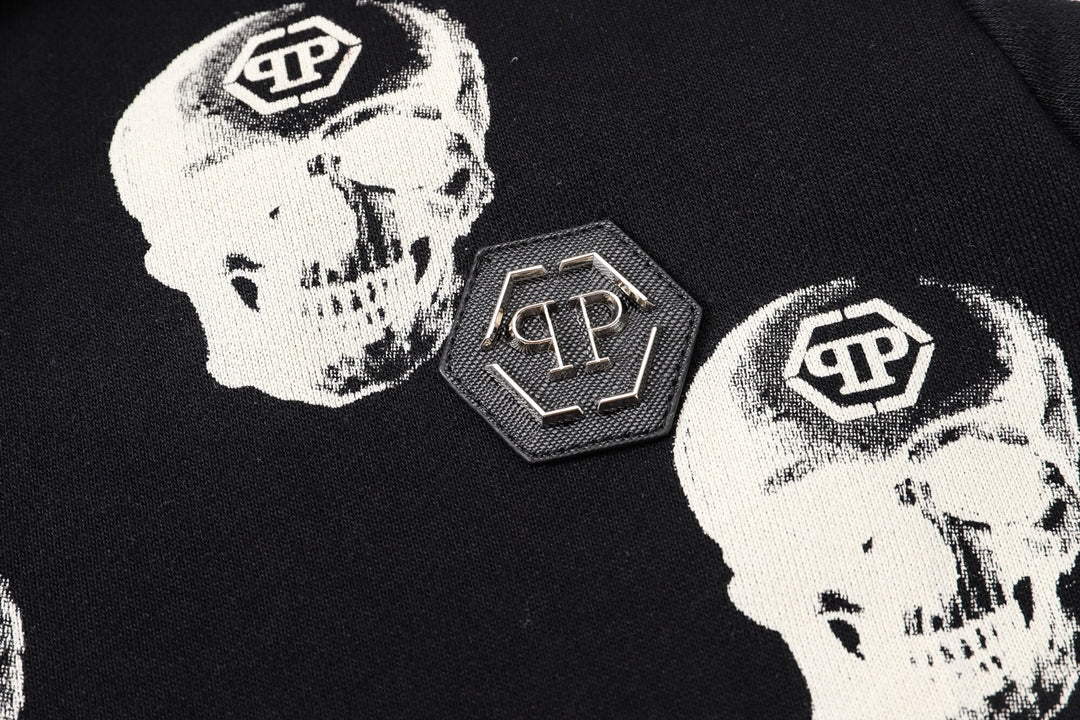 PP Skull Hoodie Jacket Suit