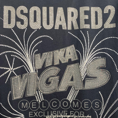 Dsquared2 Vigas Crystal Cotton T-shirt