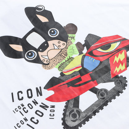Dsquared2 Sled Dog Cotton T-shirt