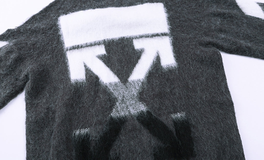 OFF LOGO Sweater