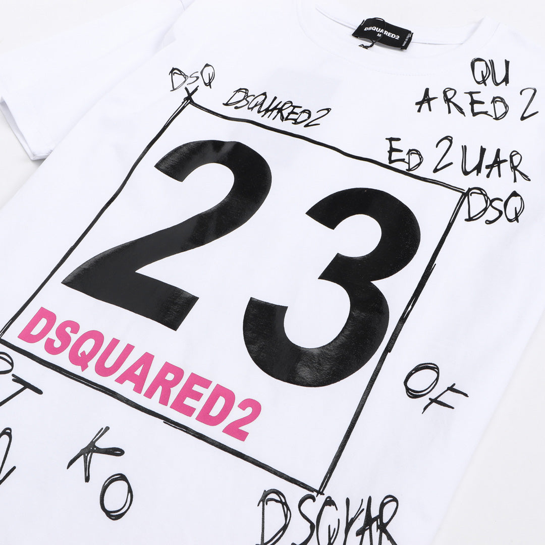 Dsquared2 No. 23 Cotton T-shirt