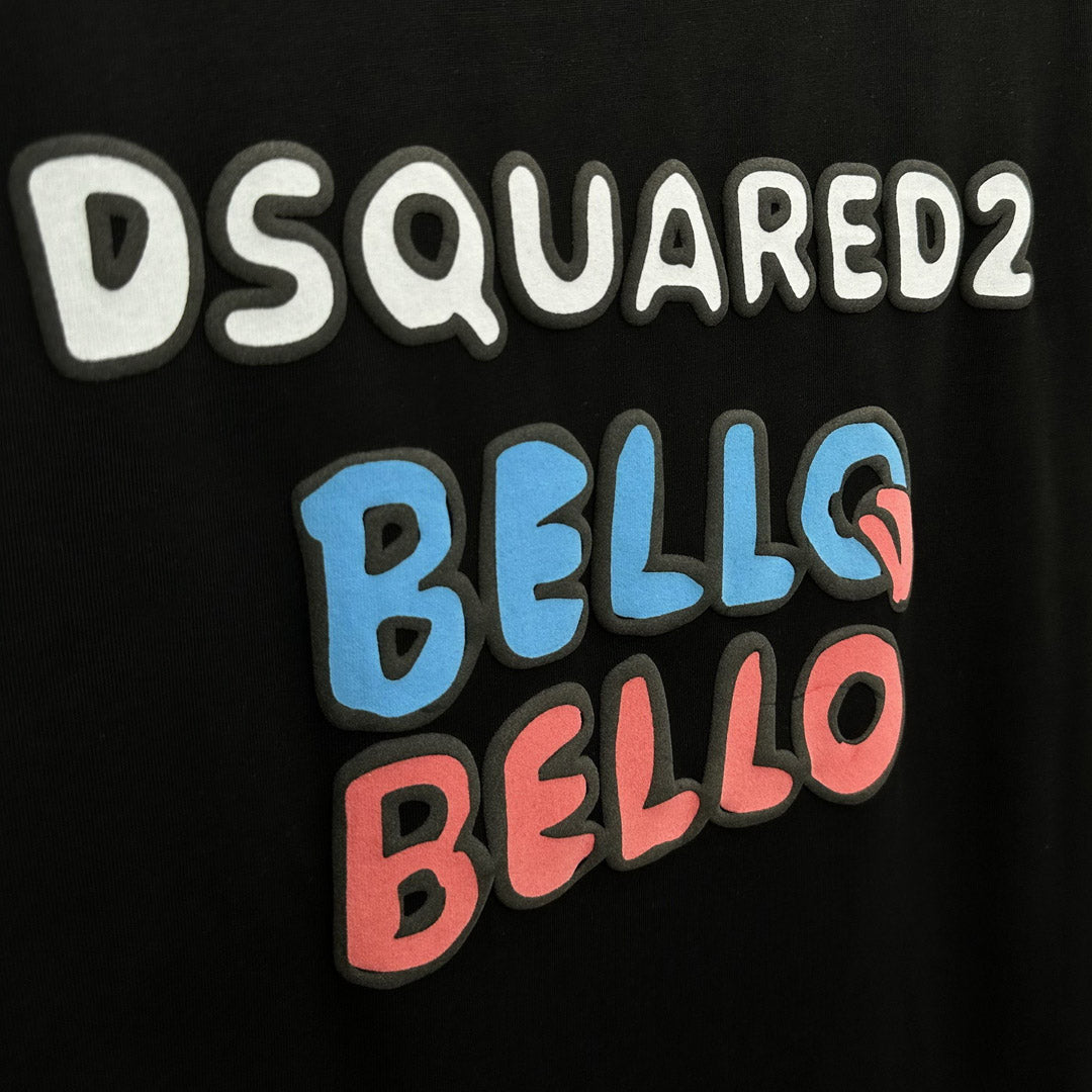 Dsquared2 Bello Print Cotton T-shirt