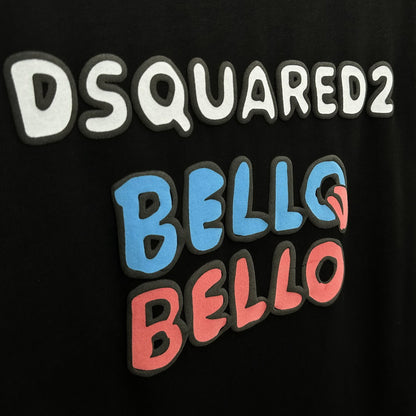 Dsquared2 Bello Print Cotton T-shirt